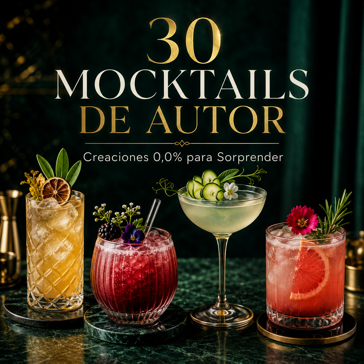 30 Mocktails de Autor